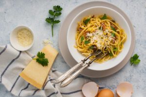 Masakan simpel Spaghetti Aglio e Olio enak