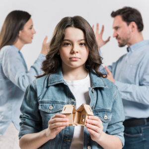 Seorang anak yang menjadi korban perceraian orang tua - Cara Mengurus Surat Cerai Tanpa Sidang