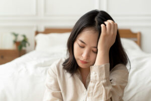 Wanita kelelahan - Tanda Hamil 4 Hari Setelah Berhubungan
